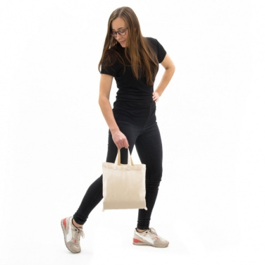 Logo trade promotional giveaways image of: Cotton bag ANTIBES