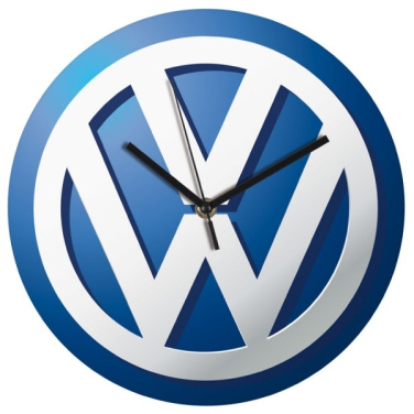 Logo trade promotional giveaway photo of: Wall clock with allover clock face VENICE