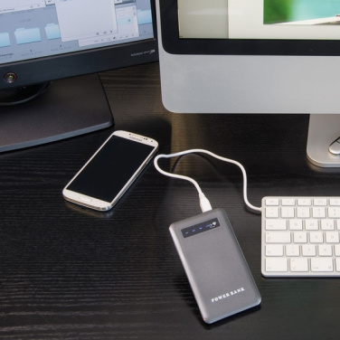 Logo trade business gifts image of: Power bank KINGSVILLE