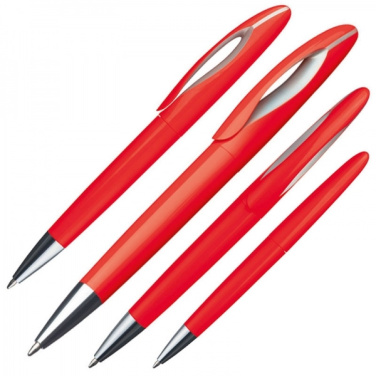 Logo trade promotional merchandise picture of: Plastic ballpen FAIRFIELD