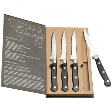 Logotrade business gift image of: Steak knife set LONDON
