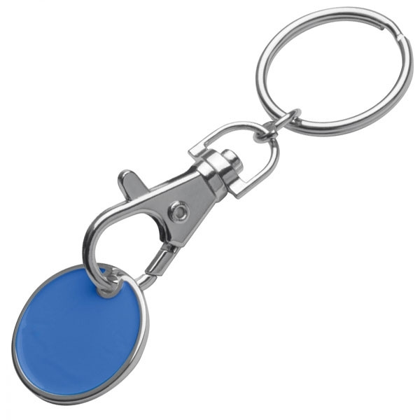 Logotrade promotional products photo of: Keyring with shopping coin ARRAS