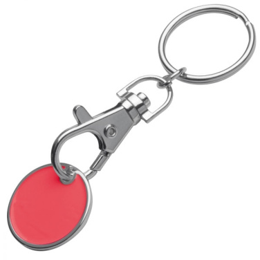 Logotrade promotional merchandise photo of: Keyring with shopping coin ARRAS