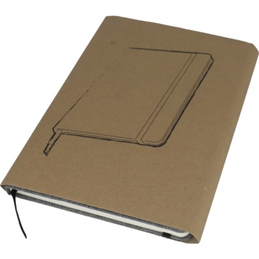 Logo trade promotional products image of: Notebook A5 BREMEN