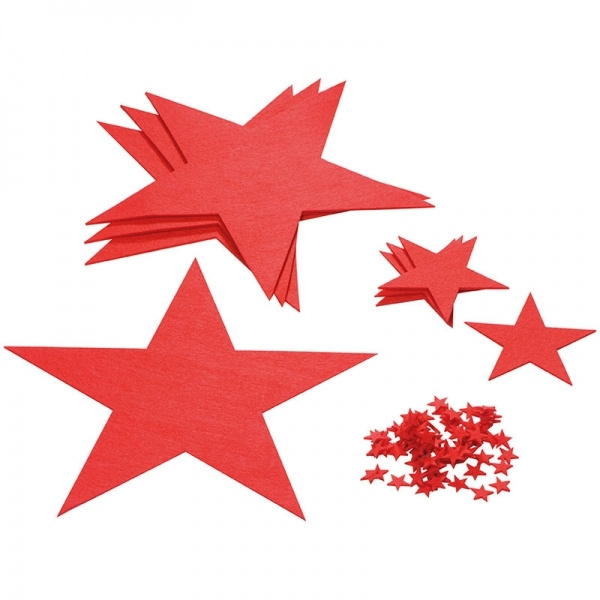 Logotrade advertising product image of: Felt star set KARLSTAD