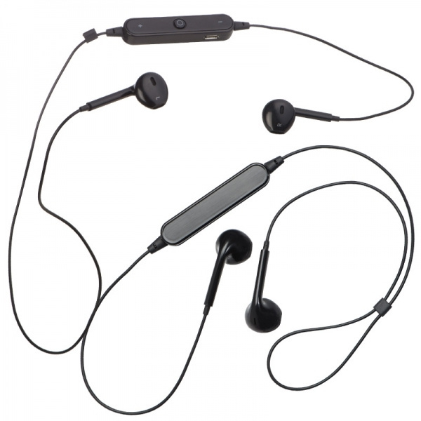 Logo trade promotional giveaways image of: Bluetooth earphone ANTALYA