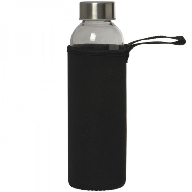 Logo trade promotional merchandise picture of: Glass bottle KLAGENFURT 500 ml