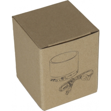 Logo trade business gift photo of: Bamboo bluetooth speaker FLEEDWOOD