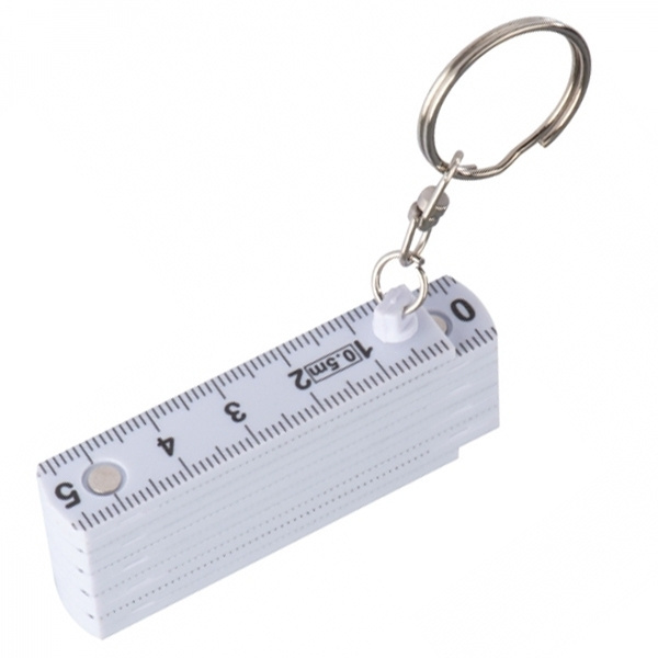 Logotrade promotional merchandise image of: Keyring with 0,5m ruler