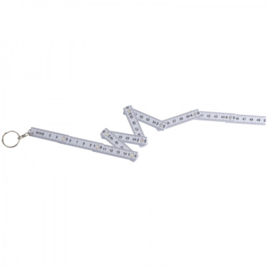 Logo trade promotional products picture of: Keyring with 0,5m ruler
