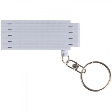 Logo trade promotional items picture of: Keyring with 0,5m ruler
