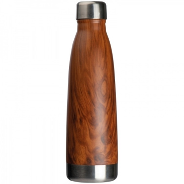 Logo trade promotional products image of: Stainless steel bottle TAMPA 500 ml