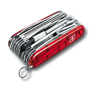 Logo trade corporate gift photo of: Pocket knife SwissChamptransparent Victorinox