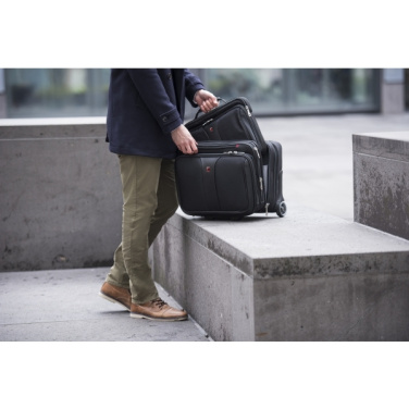 Logo trade advertising product photo of: Wheeled business case Wenger Patriot 17''