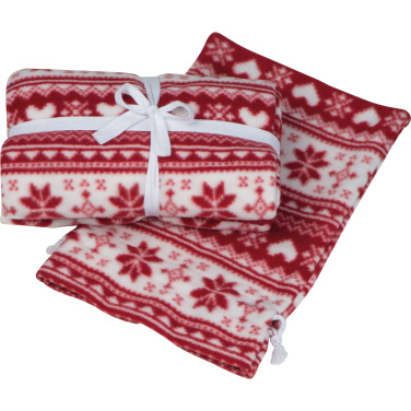 Logo trade corporate gifts picture of: Christmassy blanket DEBRECEN