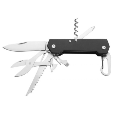 Logo trade promotional gifts picture of: Pocket knife NEMRUT Schwarzwolf