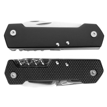 Logo trade promotional merchandise photo of: Pocket knife NEMRUT Schwarzwolf