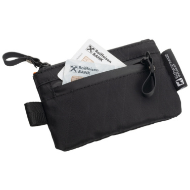 Logotrade promotional gift image of: Trevel wallet ATBARA Schwarzwolf