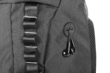 Logotrade promotional giveaway image of: Rolltop backpack ELBERT Schwarzwolf