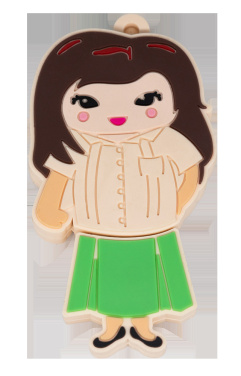 Logotrade advertising products photo of: USB in individual shape