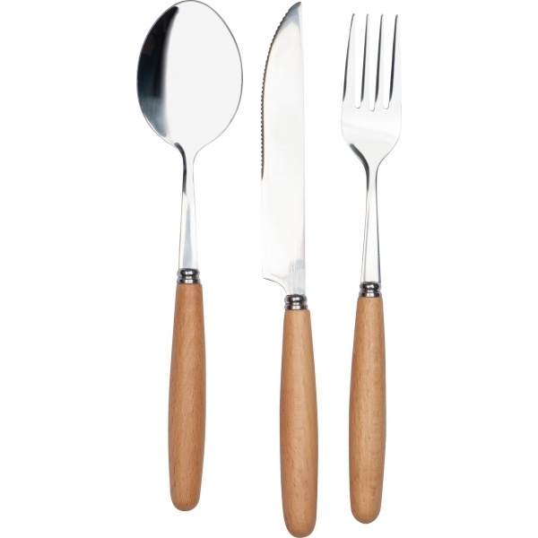 Logo trade promotional items picture of: Cutlery set MARRAKESH