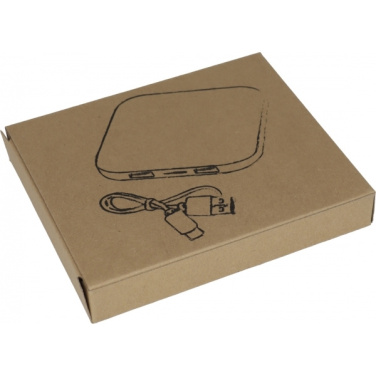 Logo trade business gift photo of: Wireless charger LINCOLN