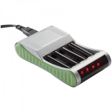 Logo trade promotional giveaway photo of: Battery charger THUNDER BAY