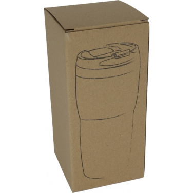 Logo trade business gifts image of: Thermal mug ZADAR 400 ml