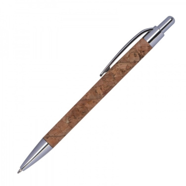 Logo trade promotional gifts image of: Cork pen KINGSWOOD