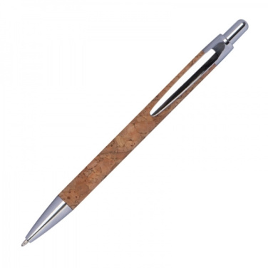 Logotrade promotional gift image of: Cork pen KINGSWOOD