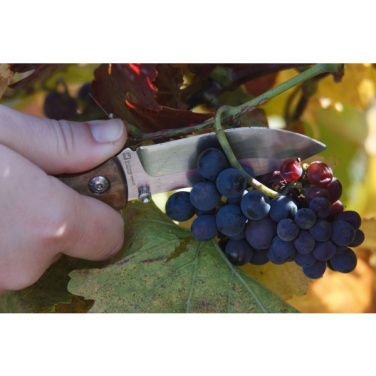 Logo trade advertising product photo of: Pocket knife JUNGLE Schwarzwolf