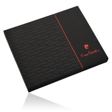 Logo trade promotional merchandise image of: Notepad A5 REPORTER Pierre Cardin