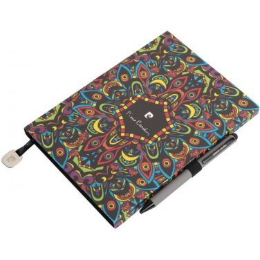 Logotrade promotional giveaway image of: Notepad A5 & ballpoint pen REPORTER Pierre Cardin