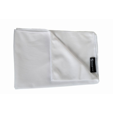 Logo trade promotional giveaway photo of: Towel LANAO Schwarzwolf
