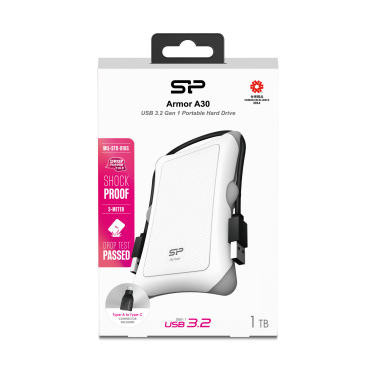 Logotrade advertising product picture of: Hard Disc Silicon Power Armor A30 2TB