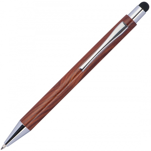 Logotrade promotional item image of: Wooden ballpen BILZEN