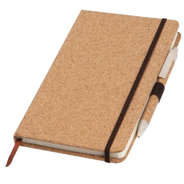 Logo trade promotional gifts picture of: A5 Notebook BASTOGNE