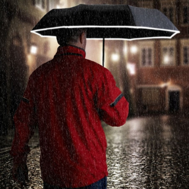 Logotrade promotional gift image of: Umbrella CRUX Schwarzwolf