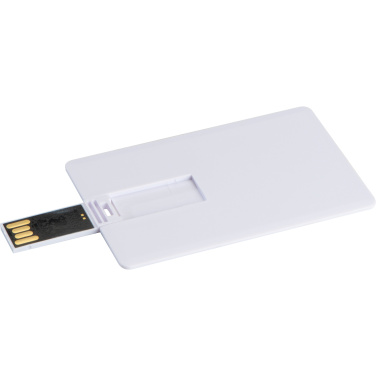 Logo trade corporate gifts picture of: USB Card SLOUGH 8 GB