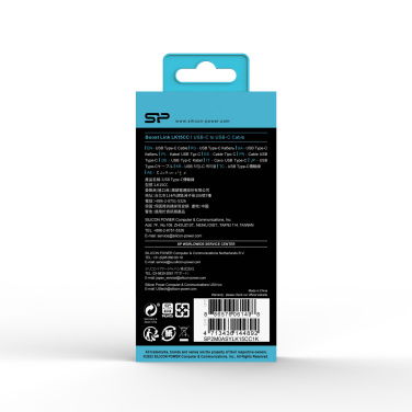 Logo trade business gift photo of: DATA TRANSFER CABLE LK15CC Type C-C