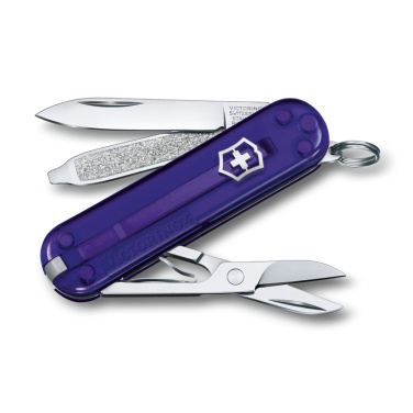 Logotrade business gifts photo of: Pocket knife Classic SD transparent Victorinox