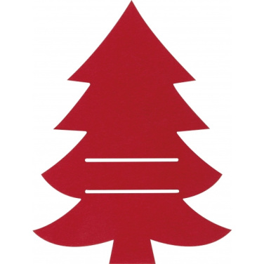 Logotrade promotional product picture of: Cutlery pad in Christmas tree shape DUFFEL