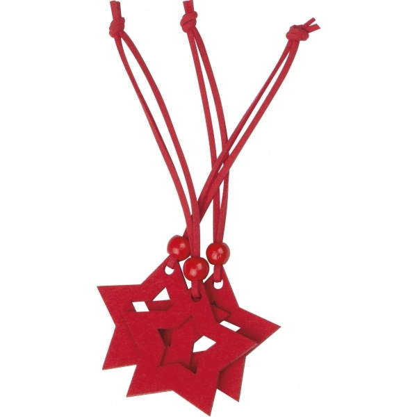 Logo trade corporate gifts picture of: Star pendant set ESSEN