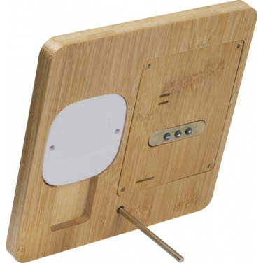 Logotrade corporate gifts photo of: Bamboo weather station GRANADA