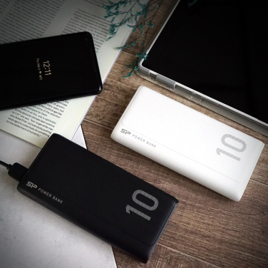 Logotrade promotional merchandise picture of: POWER BANK SILICON POWER GP15 10 000 MAH