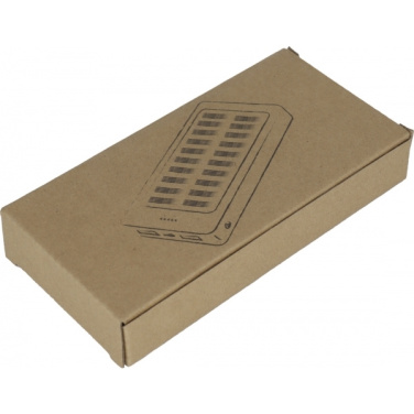 Logo trade promotional giveaways image of: Bamboo power bank BAKERSFIELD