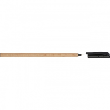 Logo trade advertising products image of: Wooden ballpen PALMDALE