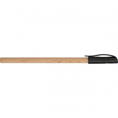 Logotrade promotional product image of: Wooden ballpen PALMDALE