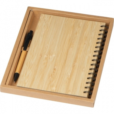 Logo trade promotional gifts image of: A5 notebook PISA