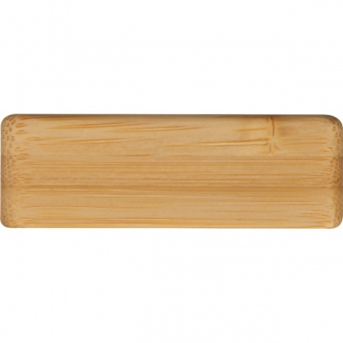 Logo trade promotional gifts image of: Bamboo smartphone holder SAN SEBASTIAN